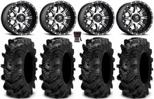 Fuel Nutz Black 14 Wheels 30 Cryptid Tires Te...