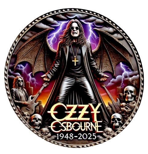 Ozzy Osbourne Sticker Die Cut Laminated | eBay