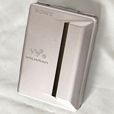 SONY WM-EX910 2000 Walkman Pink gold Vintage Cassette Player Tested From Japan