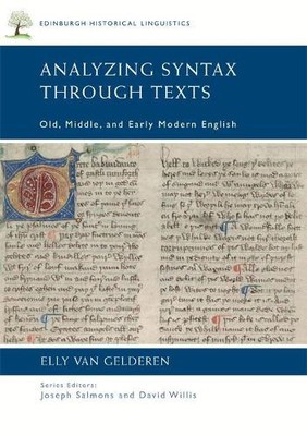 Elly van Gelderen Analyzing Syntax Through Texts (Taschenbuch) (US IMPORT)