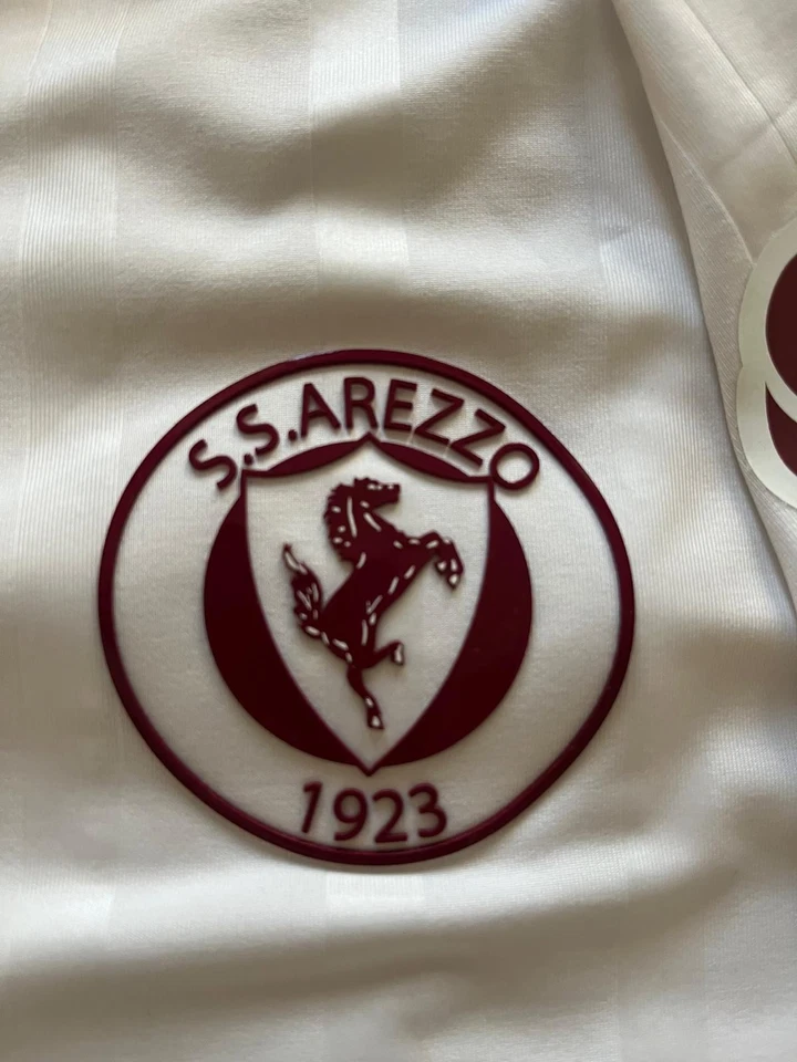 MAGLIA AREZZO. #6 RENZI. SERIE C. ANNO 25/26. MATCH WORN - Immagine 4 di 4