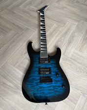 Jackson JS Series Dinky JS20 DKQ 2PT Electric Guitar Trans Blue Burst
