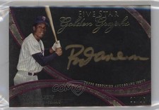 2014 Topps Five Star Golden Graphs Purple 20/25 Rod Carew #FSGG-RC Auto HOF k4s