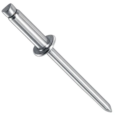 Stainless Steel Pop Rivets 1/8" x 5/16" Dome Head Blind 4-5 Quantity 100 - Image 1 of 3