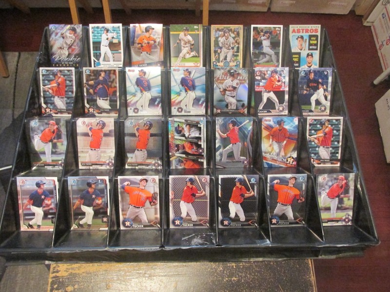 KYLE TUCKER (49) CARD ROOKIES AND PREMIUMS LOT (NO DUPS) HOUSTON ASTROS