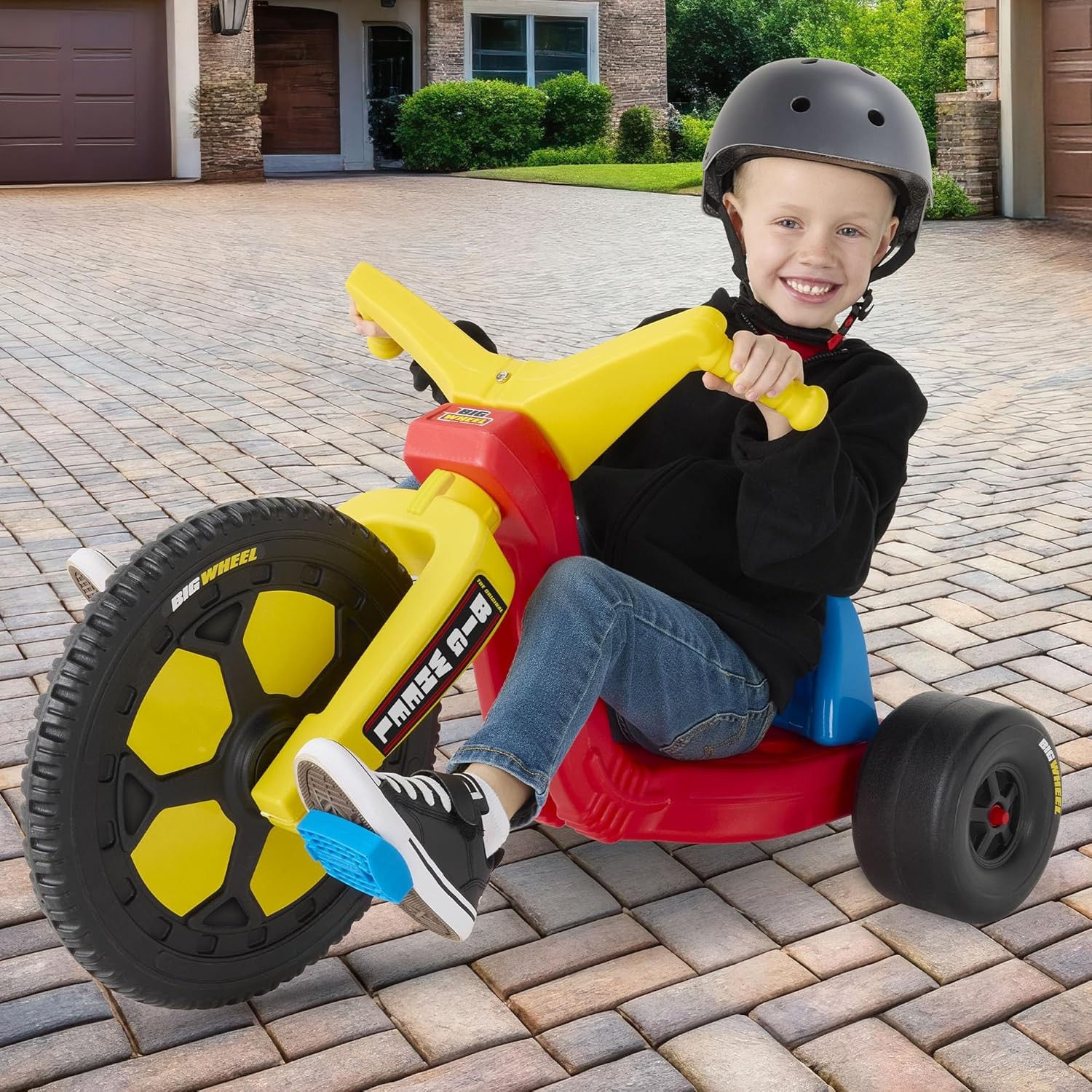 Big Wheel Chopper - BWCHP - Low-Riding Tricycle with Adjustable Seat for Growing