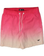 HOLLISTER Mens California Swimming Shorts XS Pink Tie Dye Polyester BO13