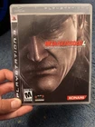 Metal Gear Solid 4 (PlayStation 3, PS3, 2008, Konami) CIB Near mint