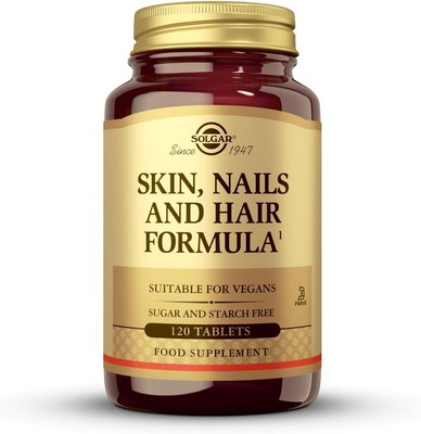 Solgar Skin, Nails and Hair, Advanced MSM Formula, 120 Tablets - Supports for -