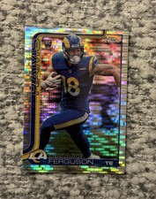 2025 Topps Chrome NFL Silver Pulsar Terrance Ferguson RC Los Angeles Rams Rookie