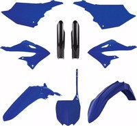 Kunststoff Verkleidung Kit Blau Polisport Yamaha Yz 125-250 91127