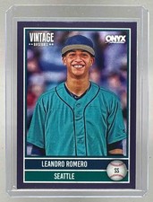 Leandro Romero 2026 Onyx Vintage #OV-LERO Purple 125/150