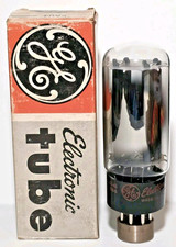 1 GE 5V3 / 5AU4 D Getter Vacuum Tube Tested NOS On TV 7