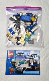 LEGO CITY: Police Dog Unit (7285) 100% Complete w/Manual & Box