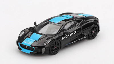 MINI GT 2010 JAGUAR C-X75 SCHWARZ #1070 1:64 MGT01070-L DIE CAST METAL MODEL NEU
