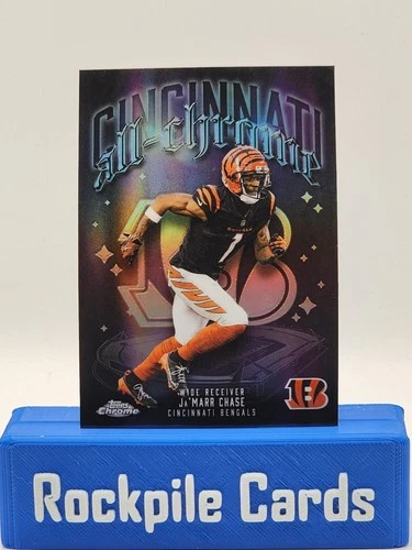 2025 Topps Chrome - All-Chrome Team Ja'Marr Chase #ACT-5 Refractor
