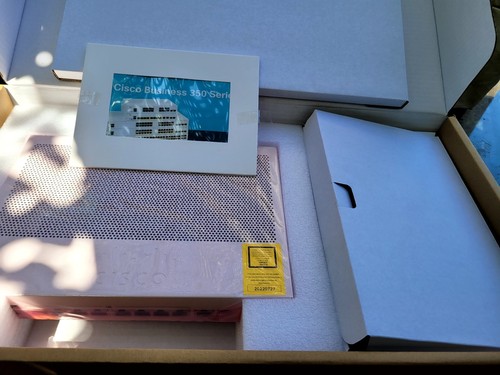 NEW Cisco CBS350-8P-E-2G-NA 8-Port Gigabit PoE Managed Switch - Picture 2 of 6