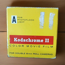 Kodak Kodachrome II Color Movie Film Standard 8mm Double 8 Roll 25 ft