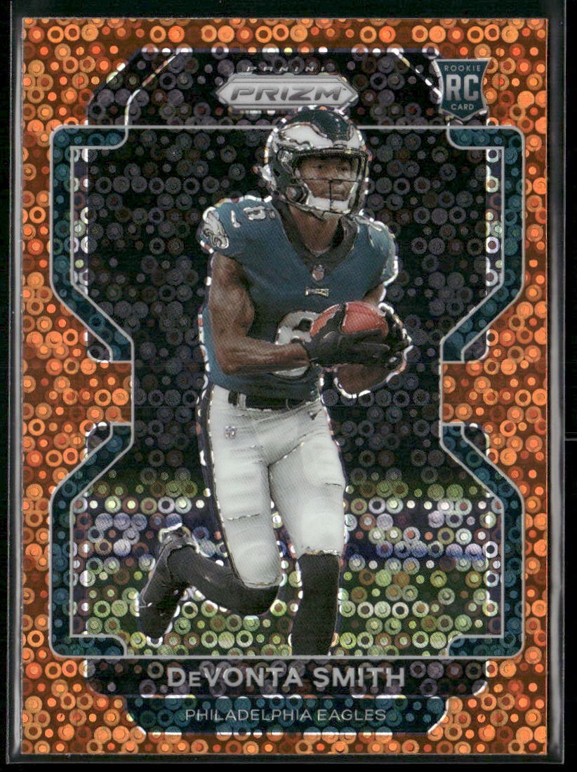 2021 Panini Prizm #335 DeVonta Smith Disco Rookie Philadelphia Eagles