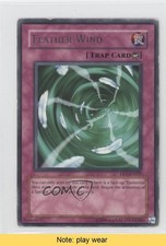 Feather Wind Unlimited YuGiOh Duelist Pack: Jaden Yuki #DP1-EN029 2006 READ 0j6