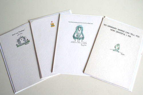 Sandra Boynton 1980s Greeting Card Lot of 4 - Picture 1 of 3