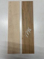 2 Pcs, Ambrosia Maple Hard Maple Thin Stock 22x 5x 3/16 Lumber Wood Blank 7746