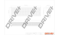 Dr!ve+ Luftfilter Filtereinsatz FüR Peugeot 206 SchräGheck 1.4I 1.4 16V 206+