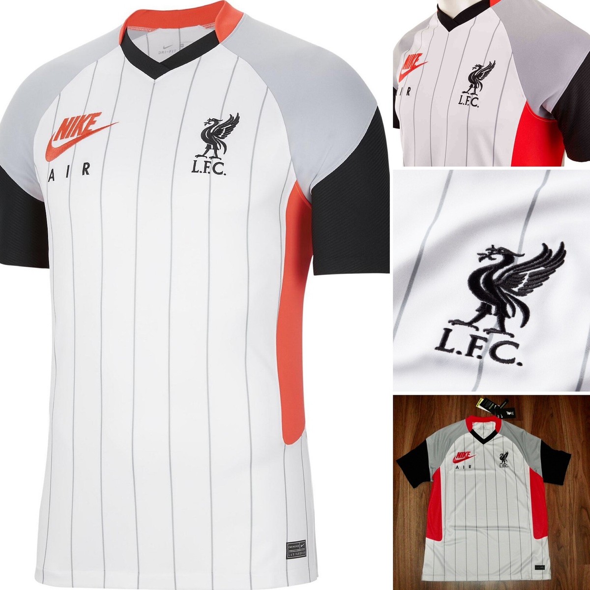 NWT Nike Air Max Club Collection Liverpool FC Soccer Jersey Top