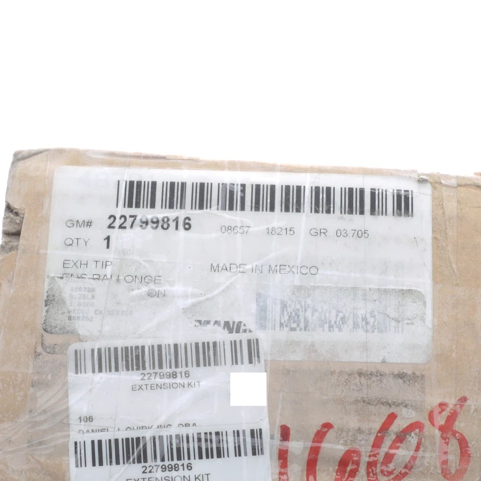 Genuine GM 2007-2020 Cadillac GMC Chevrolet Yukon Exhaust Tail Pipe Tip 22799816 - Image 4 of 4