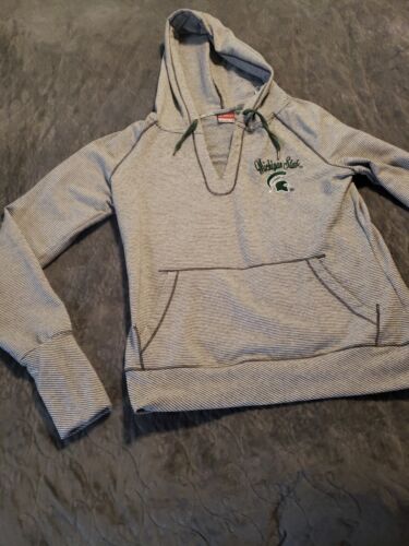 WOMAN'S*MICHIGAN STATE* HOODIE BY:COLOSSEUM ATHLETICS SZ:SMALL*PERFECT COND *