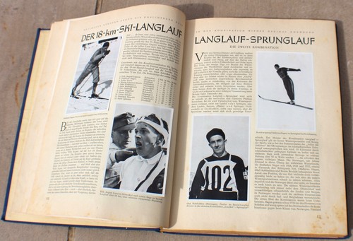 Olympics 1936 book of German Winter Games Olympia 1936 Band 1 Complete - Picture 9 of 21