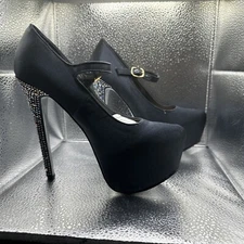 Size 6.5 - Vintage H by Halston Platform Shoes (Z2)