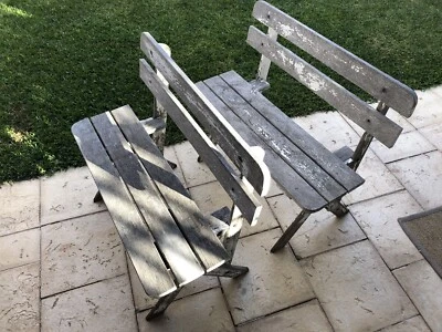 Rustic Wooden Benches Other Furniture Gumtree Australia