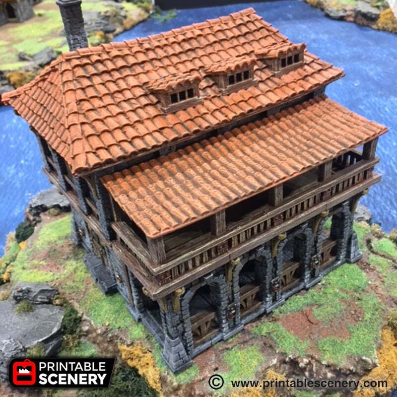 The Warehouse by Printable Scenery, 3D Printed Tabletop RPG Scenery ...