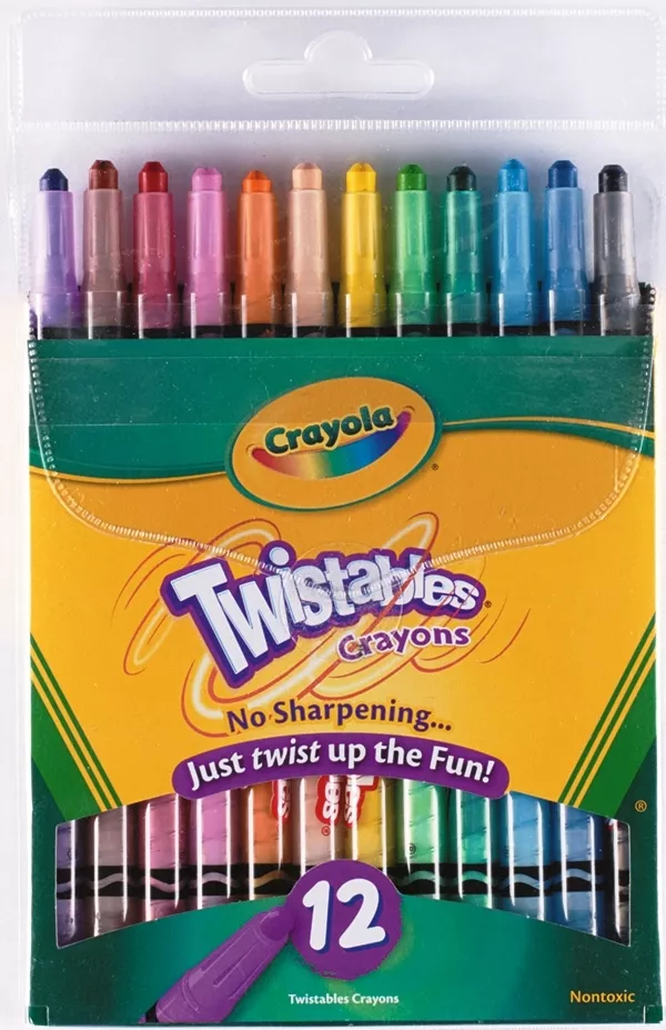 Crayola Twistables Crayons - 12 pack - (12 Twistable Crayola Crayons)