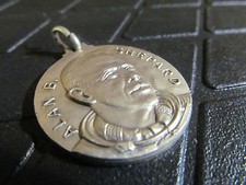 ALAN B SHEPARD FIRST AMERICAN SPACE FLIGHT FREEDOM 7 1961 PENDANT ITALY 