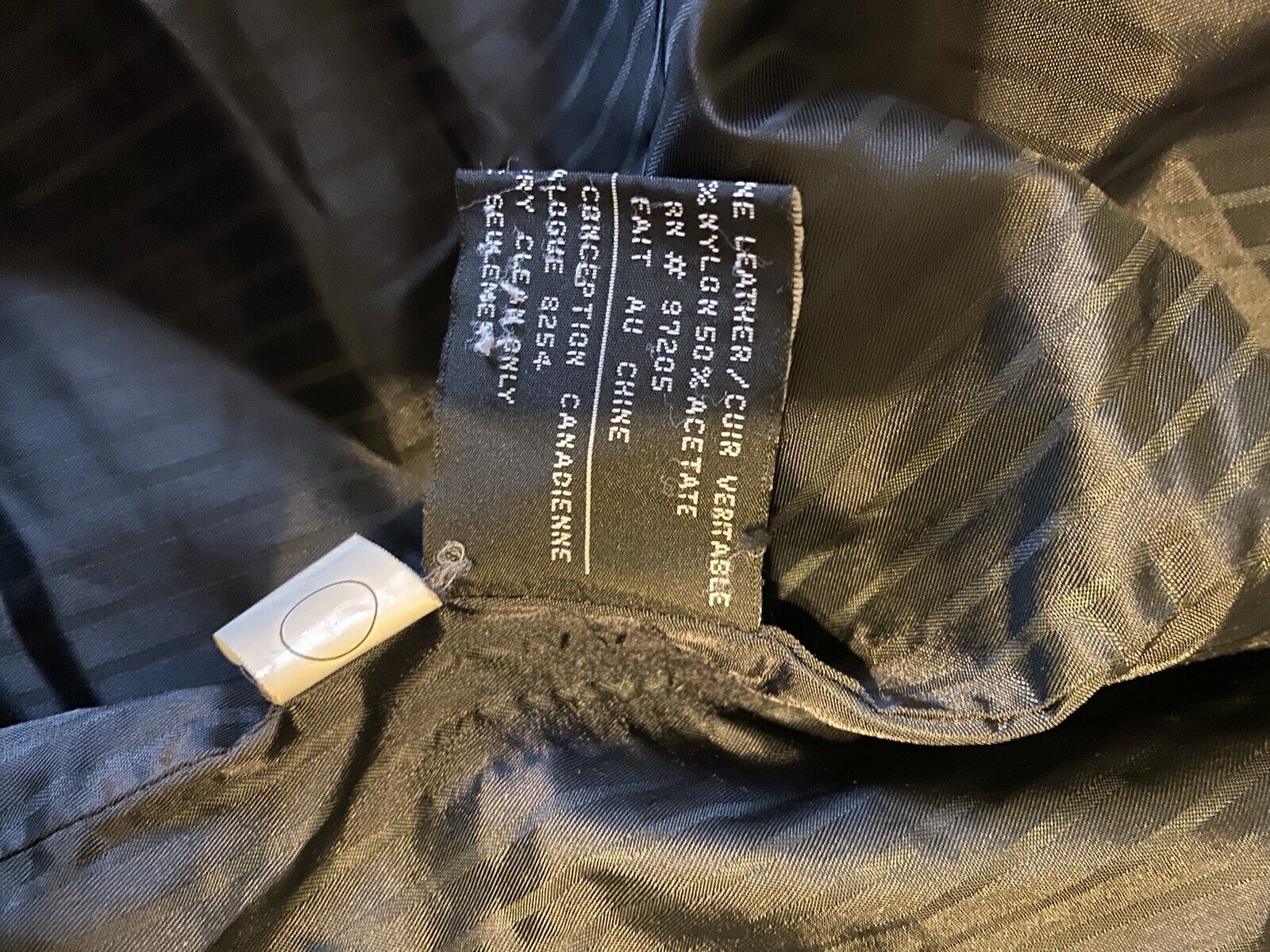 danier mens suede leather jacket size xl - image 8