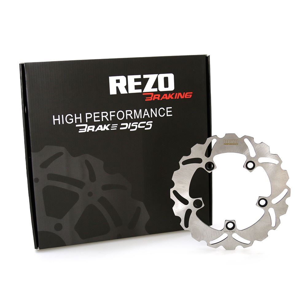 Rezo Wavy Stainless Rear Brake Rotor Disc for Yamaha YZF-R6 08-09