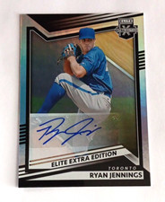 2022 Panini Elite Extra Edition Signatures #128, Ryan Jennings