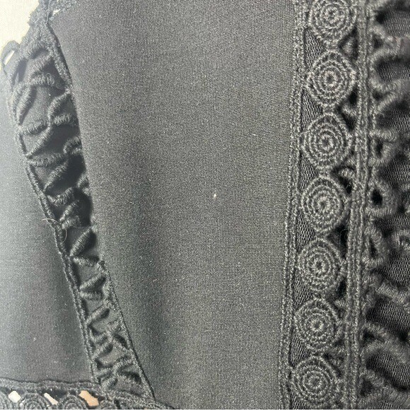 Free People Sky Scraper Black Mini Dress 2 View 6
