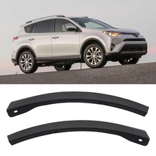 A Pair For Toyota RAV4 2016-2018 Textured Right Left Front Bumper End Caps