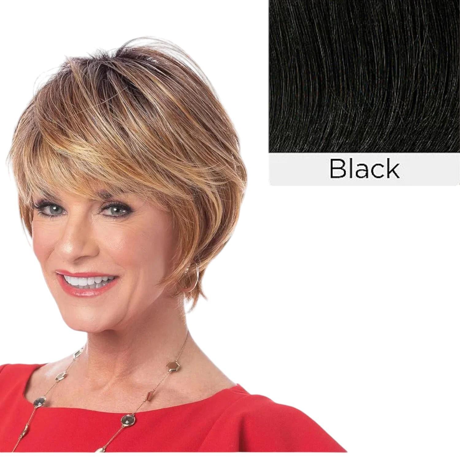 Тони Браттин Toni Brattin Потрясающий классический парик-каре черного цвета 8490₽