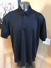 Propper Uniform Tactical Durable Thick XL Polo Short Sleeve Shirt Black Size XL