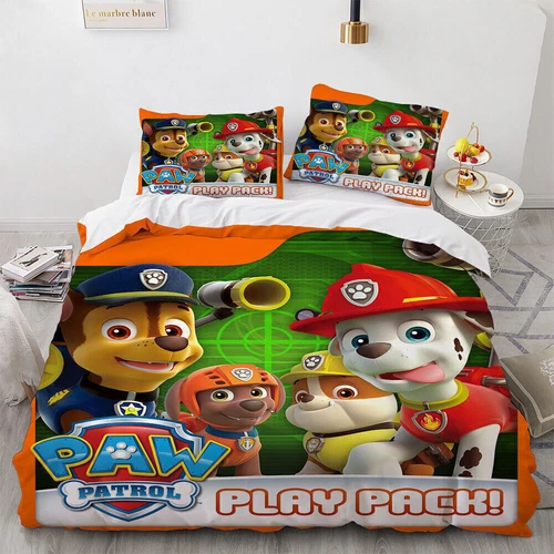 Trapuntino Copripiumino Paw Patrol Ragazze Bambini Federa Set Biancheria Letto Singolo Matrimoniale UK - Foto 38 di 43
