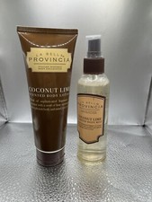 La Bella Provincia Coconut Lime Scented Body Lotion 6 oz and Body Mist