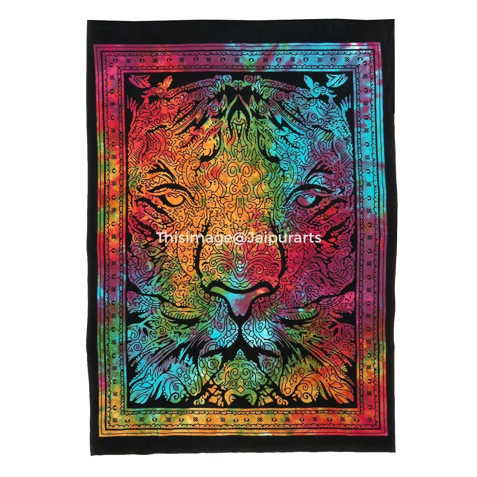 Tie Dye animales tapices