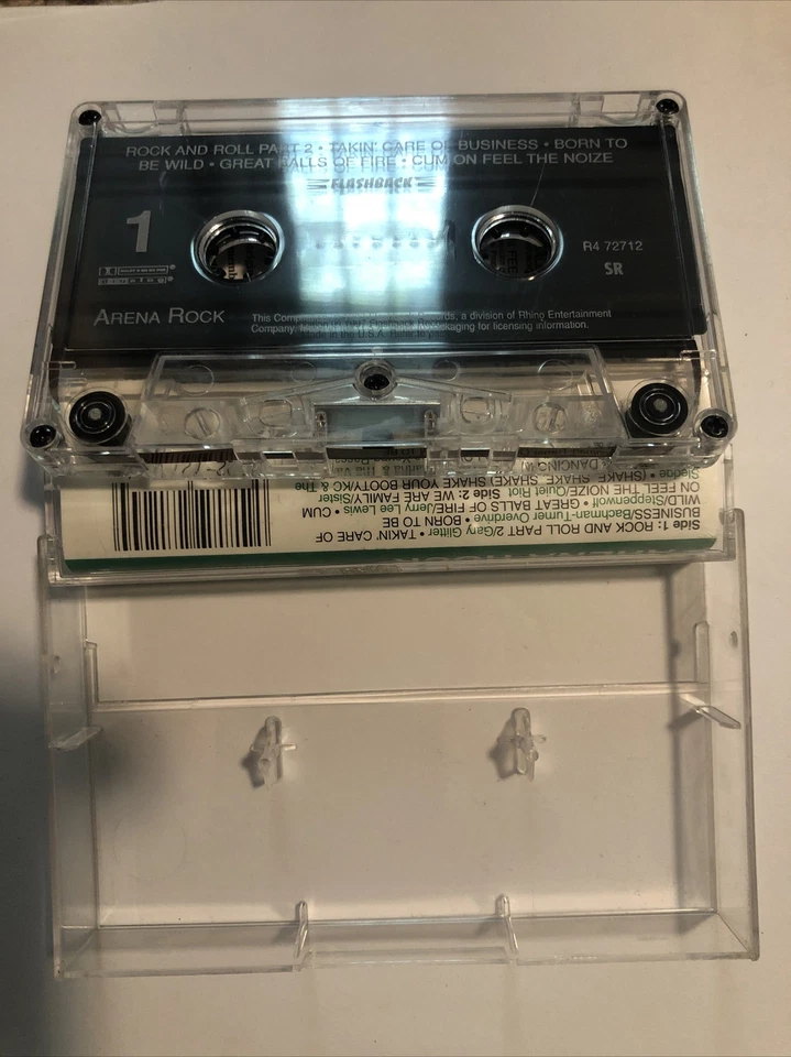 Flashback: Arena Rock (1997) Cassette Tape - Quiet Riot, Steppenwolf - Image 2 of 2