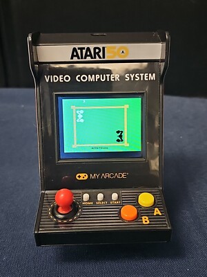 Atari 50th Anniversary 100 Games in 1 Micro Tabletop My Arcade WORKS