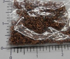63545 Jump Rings 4mm Round Copper / Jewelry Findings - 1 ounce SALE