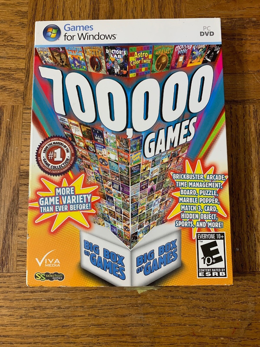 700,000 Games Big Box Of Games CD Rom Game | eBay